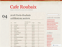 Tablet Screenshot of caferoubaix.com